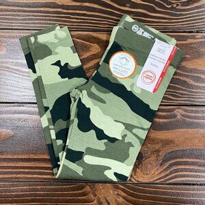 5/$20 NEW 4-5 Girls Green Camouflage Leggings